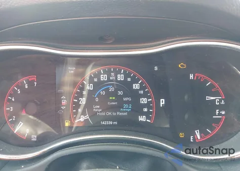 2014 Dodge Durango Limited из США, поврежденный, VIN 1C4RDJDG9EC552384